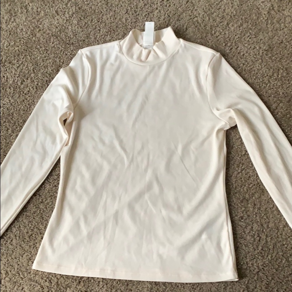 Cream Turtleneck